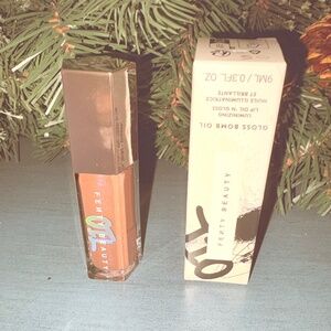 Fenty Gloss Bomb Oil Luminizing Lip Oil ‘N Gloss FUSSY .3oz /9mL FULL SZ NEW